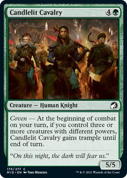 0175 Candlelit Cavalry C Innistrad: Midnight Hunt