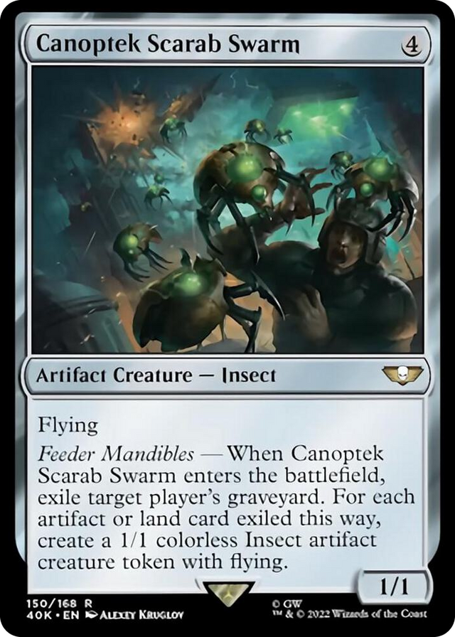 0150 Canoptek Scarab Swarm R Universes Beyond: Warhammer 40,000