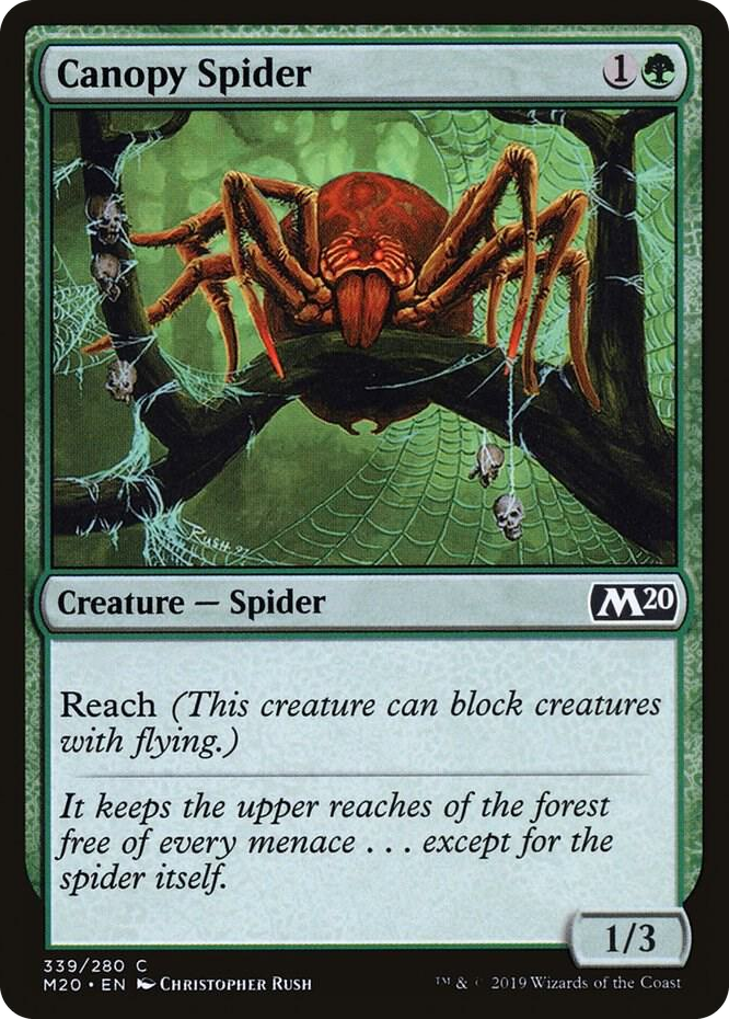 0339 Canopy Spider C Core Set 2020