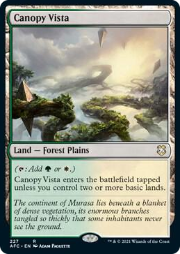 0227 Canopy Vista R Commander: Adventures in the Forgotten Realms