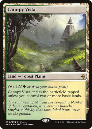 0234 Canopy Vista P Standard Showdown Promos