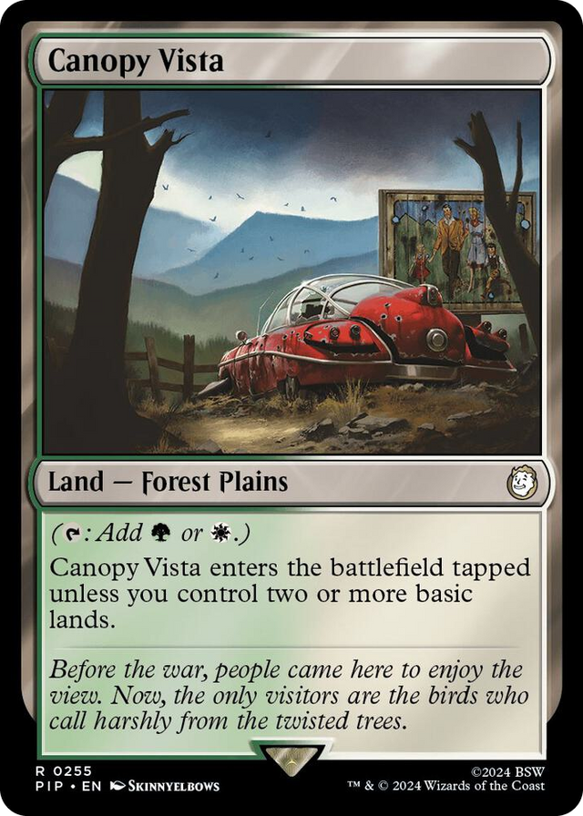 0255 Canopy Vista R Universes Beyond: Fallout