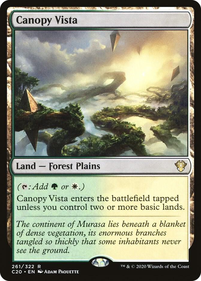 0261 Canopy Vista R Commander 2020