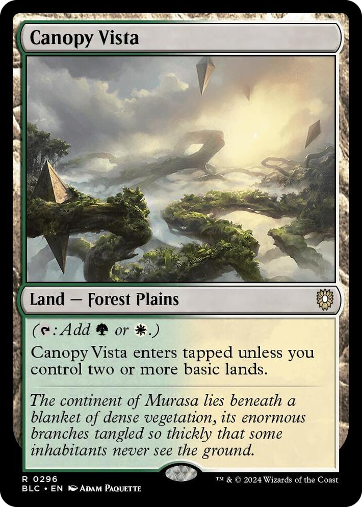 0296 Canopy Vista R Commander: Bloomburrow