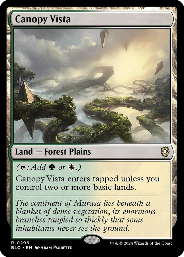 0296 Canopy Vista R Commander: Bloomburrow