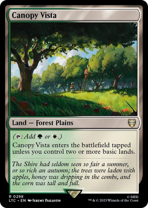 0298 Canopy Vista R Commander: The Lord of the Rings: Tales of Middle-earth
