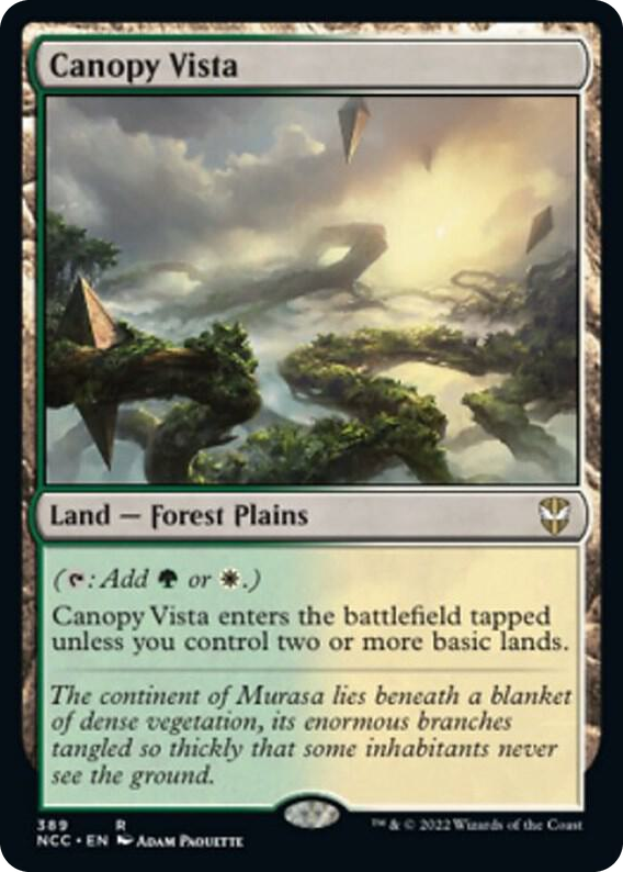 0389 Canopy Vista R Commander: Streets of New Capenna