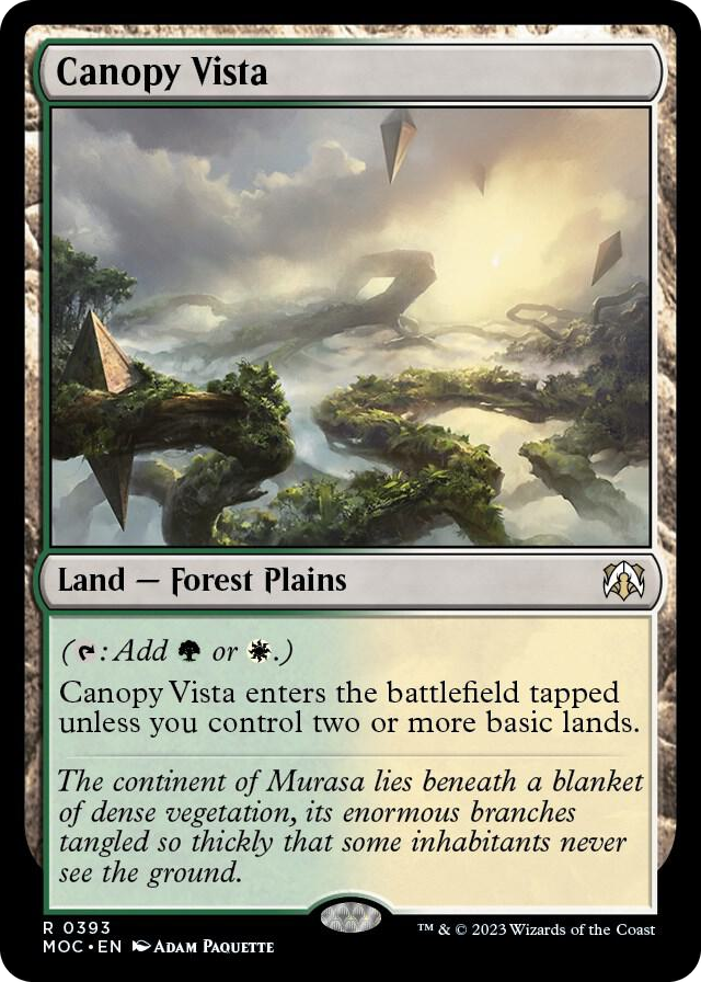 0393 Canopy Vista R Commander: March of the Machine