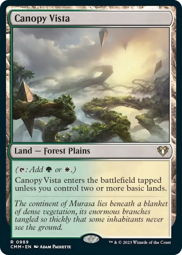 0989 Canopy Vista R Commander Masters