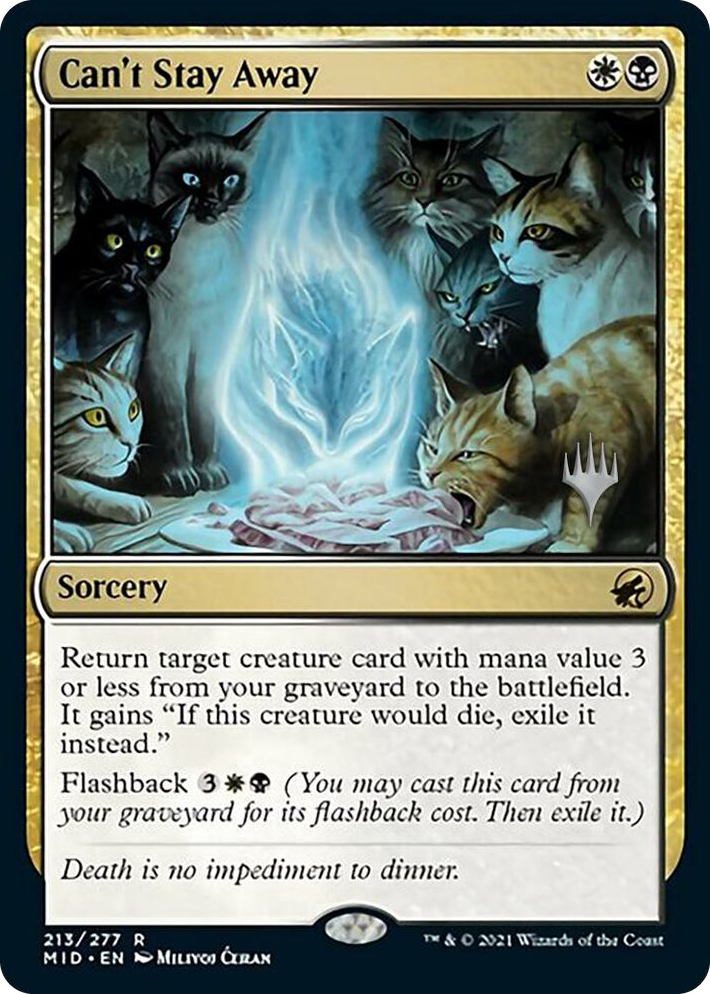 0213 Can't Stay Away R Promo Pack: Innistrad: Midnight Hunt