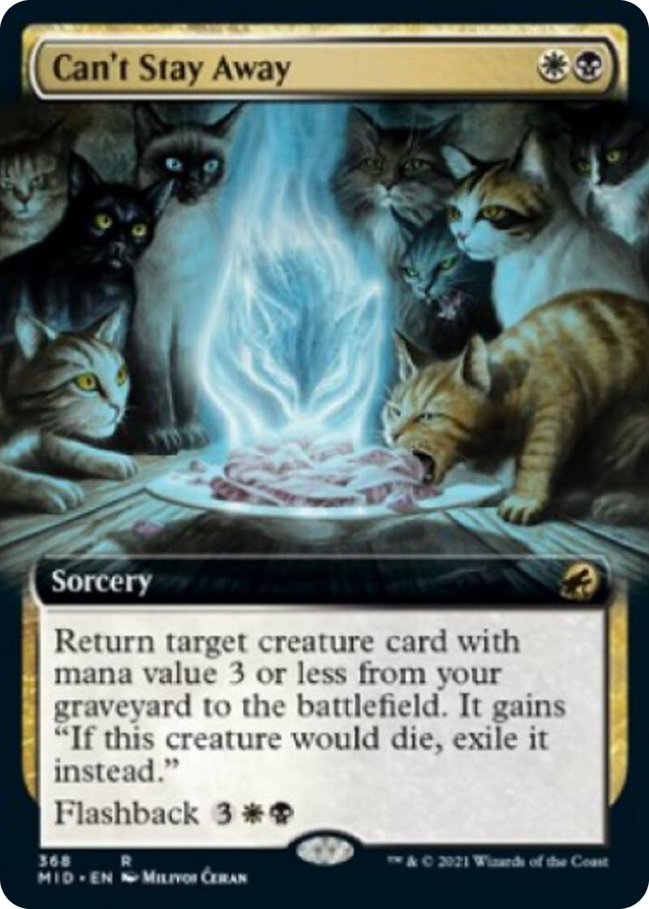 0368 Can't Stay Away (Extended Art) R Innistrad: Midnight Hunt