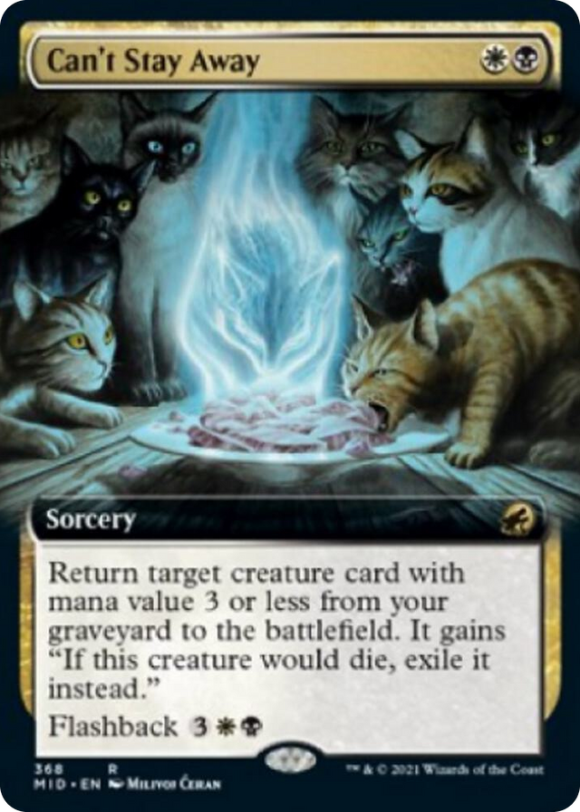0368 Can't Stay Away (Extended Art) R Innistrad: Midnight Hunt