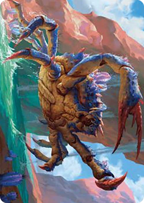 0004 Canyon Crab Art Card S Art Series: Outlaws of Thunder Junction