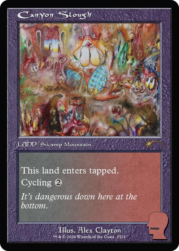 Canyon Slough #2521 R - Secret Lair Drop Series Pokemon card