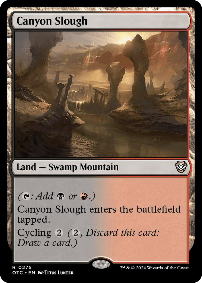 0275 Canyon Slough R Commander: Outlaws of Thunder Junction