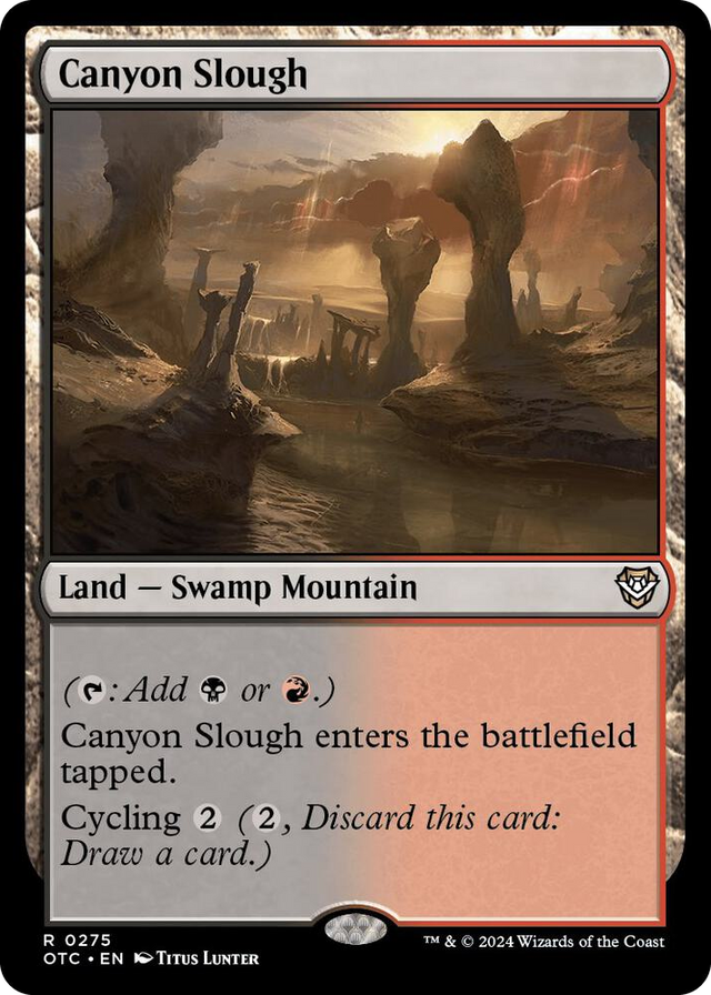0275 Canyon Slough R Commander: Outlaws of Thunder Junction
