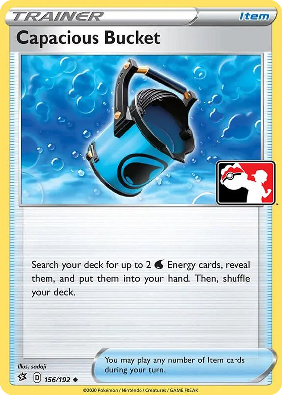 0156 Capacious Bucket Uncommon Prize Pack Series Cards