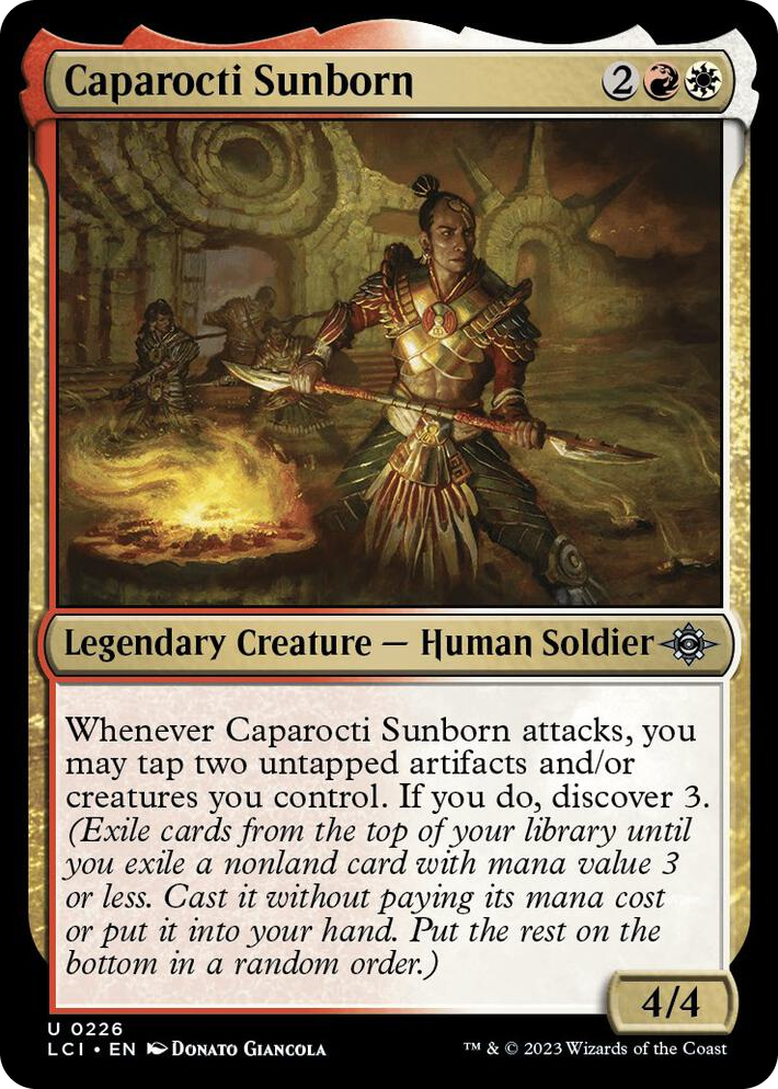 0226 Caparocti Sunborn U The Lost Caverns of Ixalan