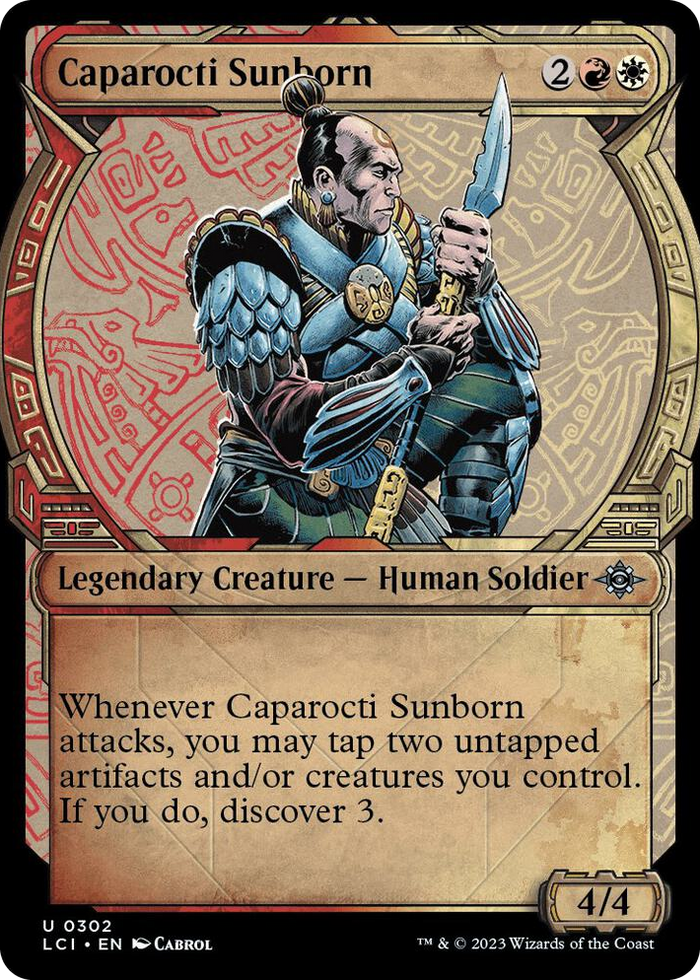 Caparocti Sunborn (Showcase) #302 U - The Lost Caverns of Ixalan Pokemon card