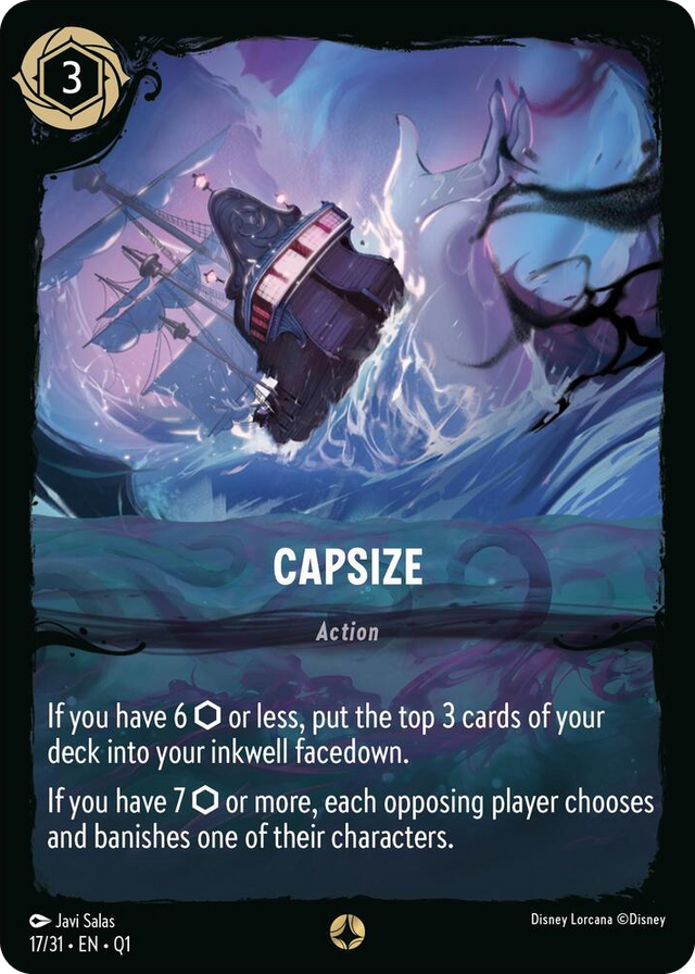 0017 Capsize None Illumineer's Quest: Deep Trouble