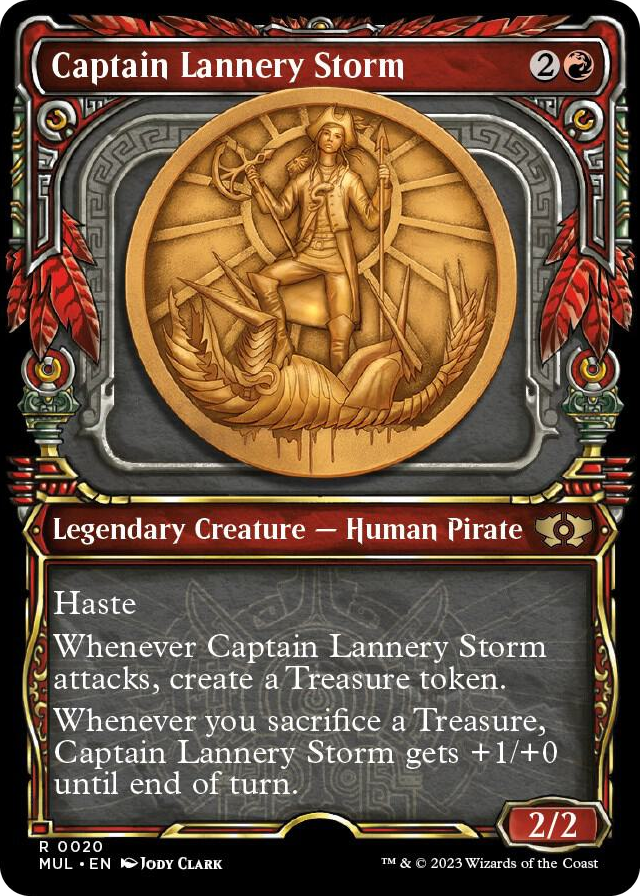 0020 Captain Lannery Storm R March of the Machine: Multiverse Legends