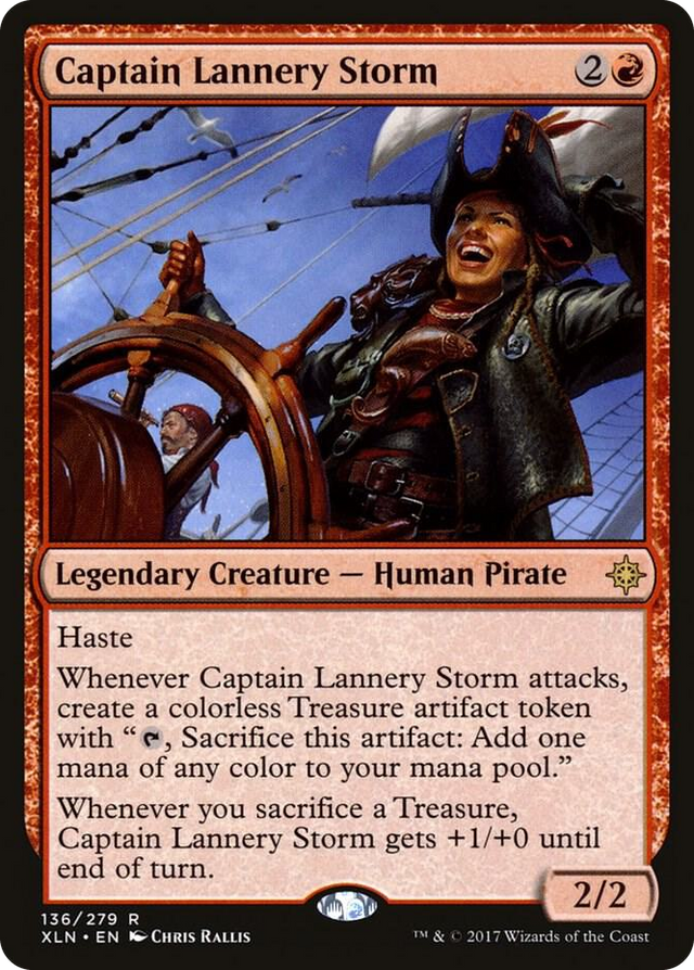 0136 Captain Lannery Storm R Ixalan