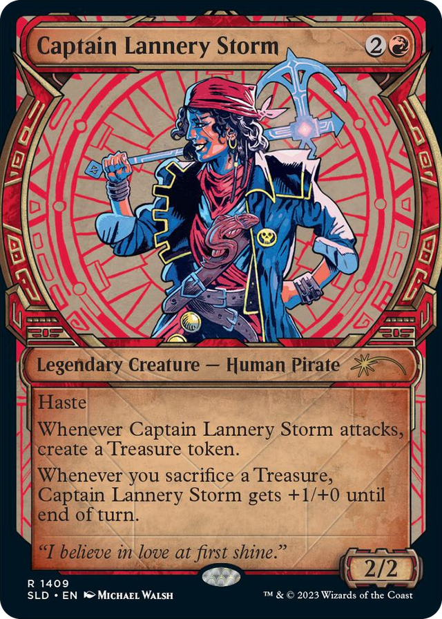 1409 Captain Lannery Storm R Secret Lair Drop Series