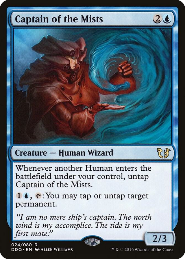 0024 Captain of the Mists R Duel Decks: Blessed vs. Cursed