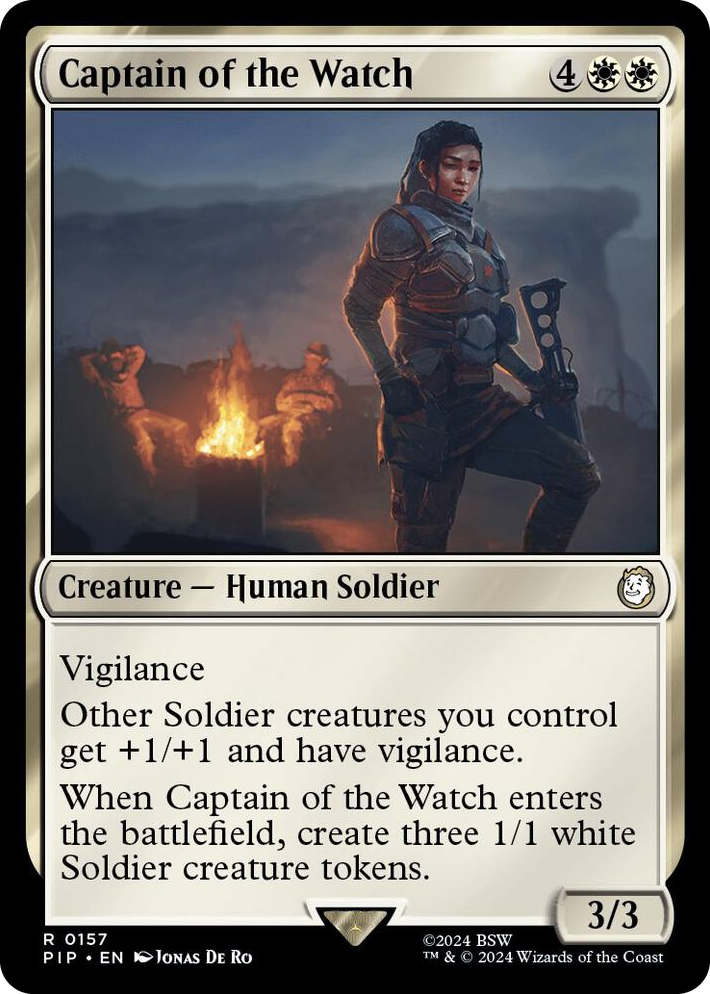0157 Captain of the Watch R Universes Beyond: Fallout