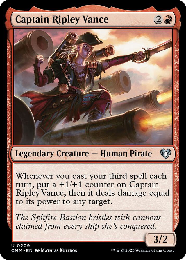 0209 Captain Ripley Vance U Commander Masters