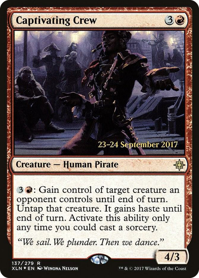 0137 Captivating Crew R Prerelease Cards