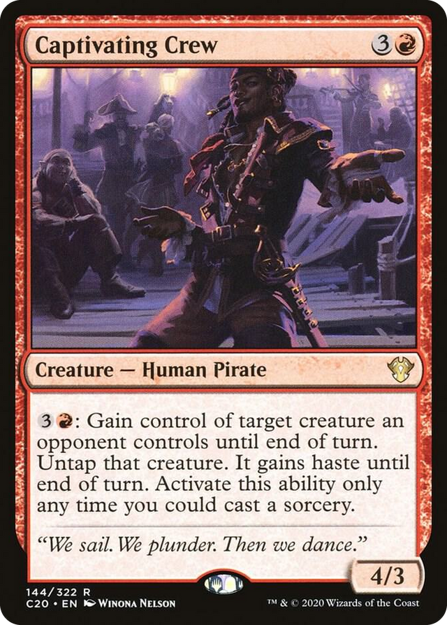 0144 Captivating Crew R Commander 2020