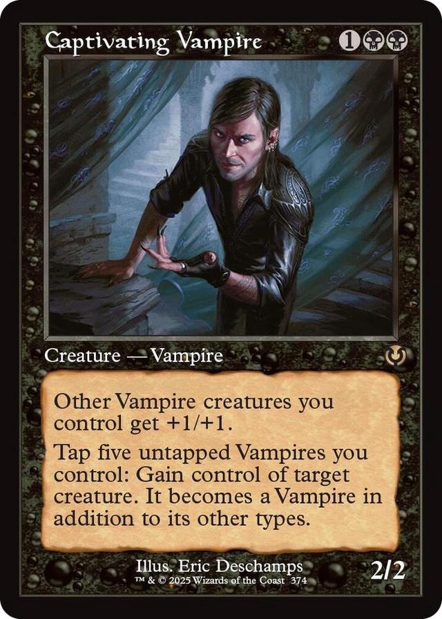 0374 Captivating Vampire (Retro Frame) R Innistrad Remastered