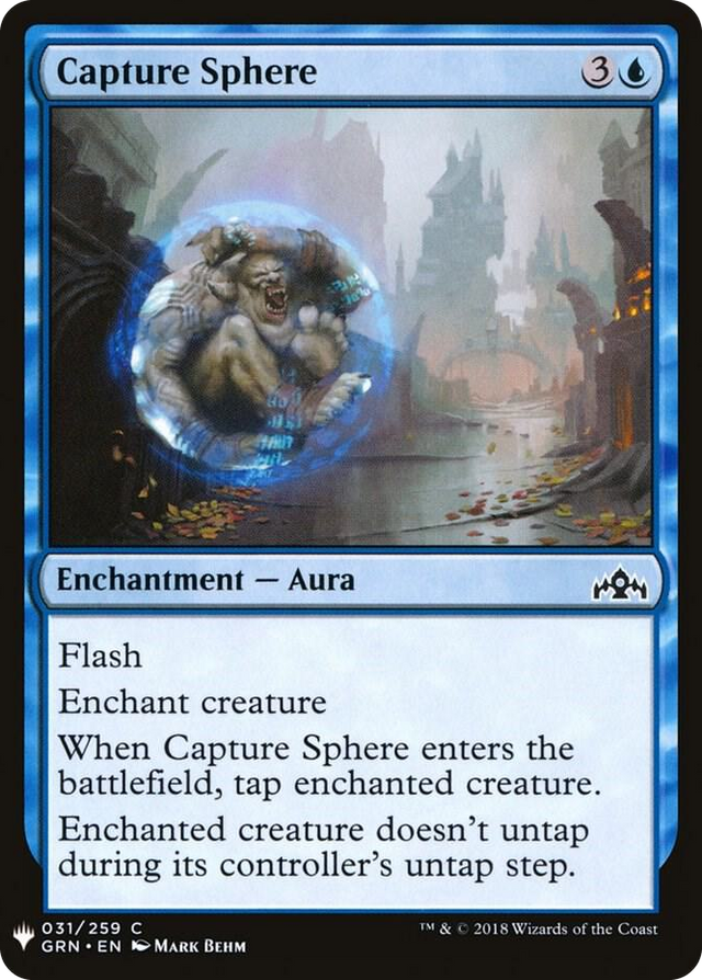 0031 Capture Sphere C The List Reprints