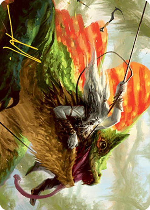 0046 Captured by Lagacs Art Card (Gold-Stamped Signature) S Art Series: Modern Horizons 2