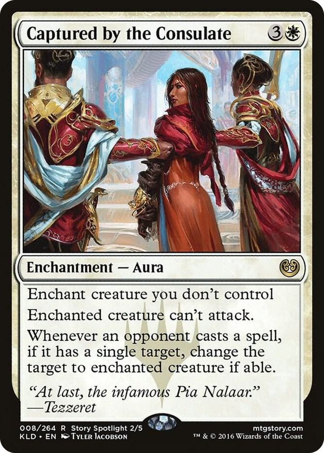 Captured by the Consulate #8 R - Kaladesh Pokemon card