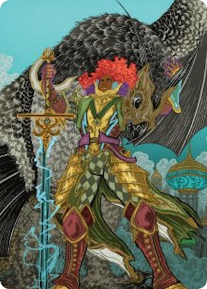 0003 Caradora, Heart of Alacria Art Card (3/54) S Art Series: Aetherdrift
