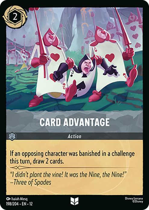 0198 Card Advantage Uncommon Wilds Unknown
