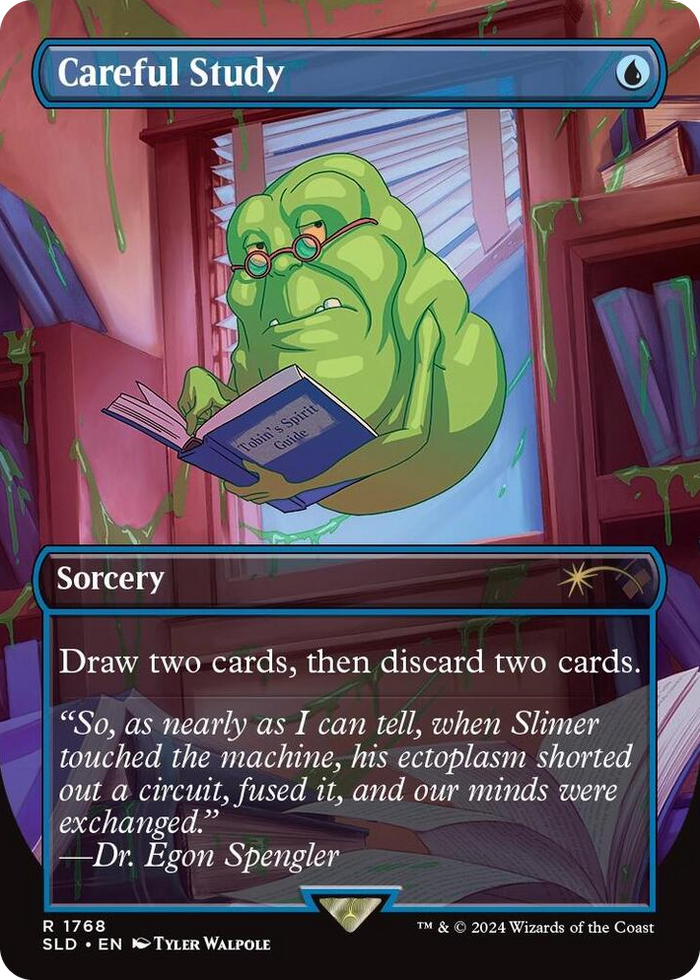 Careful Study #1768 R - Secret Lair Drop Series Pokemon card