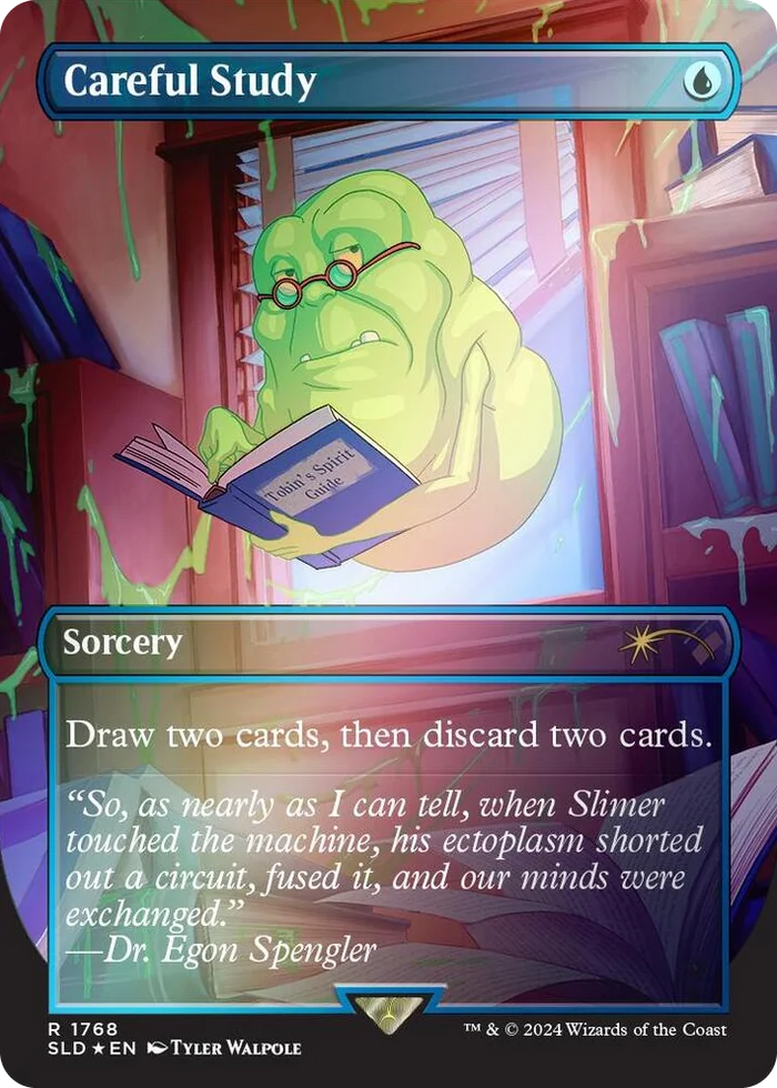 1768 Careful Study (Rainbow Foil) R Secret Lair Drop Series