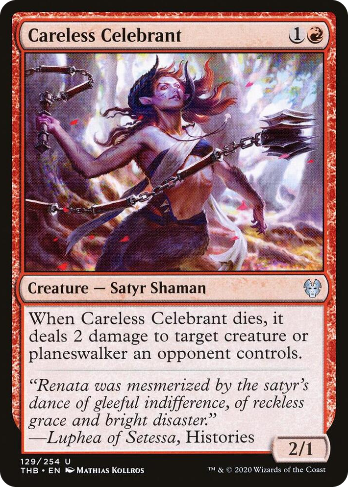 0129 Careless Celebrant U Theros Beyond Death