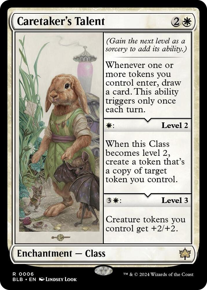 0006 Caretaker's Talent R Bloomburrow