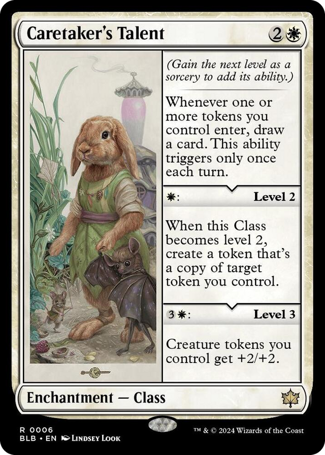 0006 Caretaker's Talent R Bloomburrow