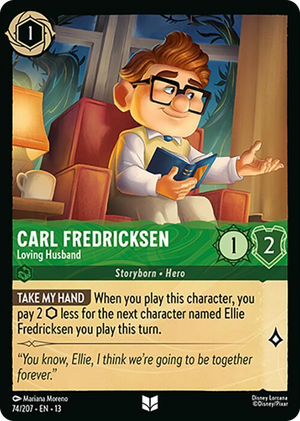 0074 Carl Fredricksen - Loving Husband Uncommon Attack of the Vine!