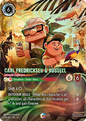 0237 Carl Fredricksen & Russell - Intrepid Explorers (Enchanted) Enchanted Attack of the Vine!