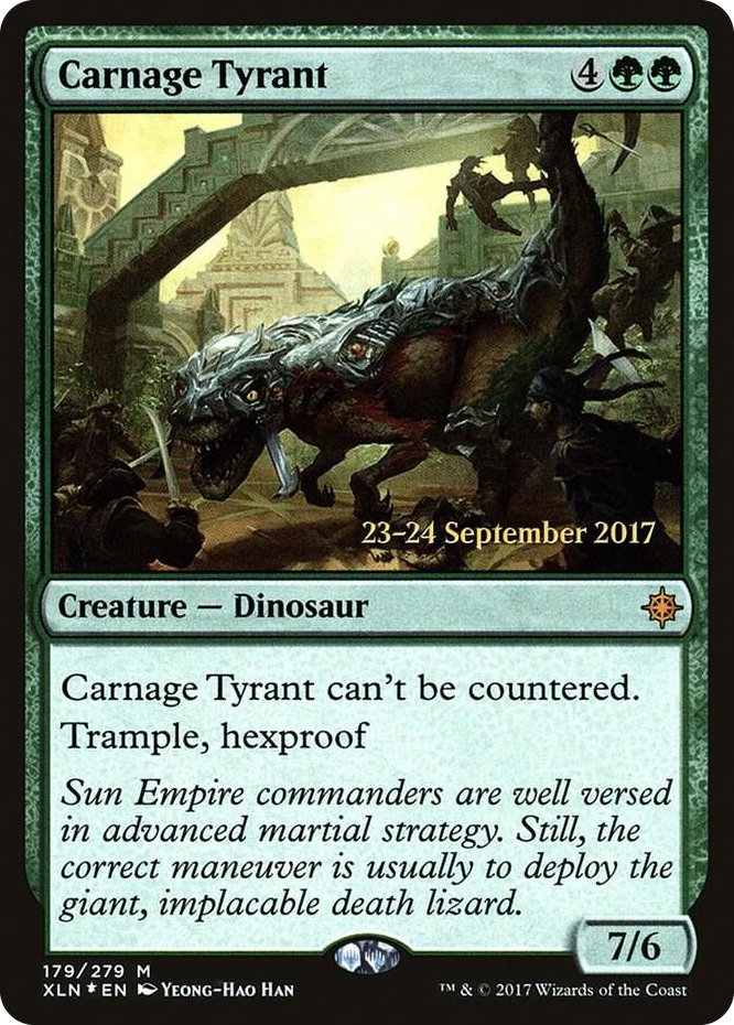 0179 Carnage Tyrant M Prerelease Cards