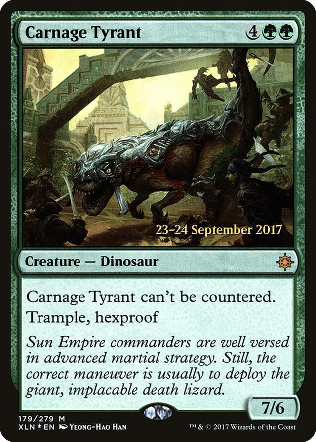 0179 Carnage Tyrant M Prerelease Cards