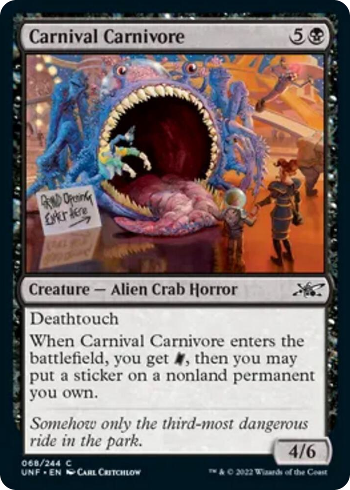 0068 Carnival Carnivore C Unfinity