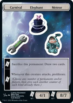 0007 Carnival Elephant Meteor T Unfinity
