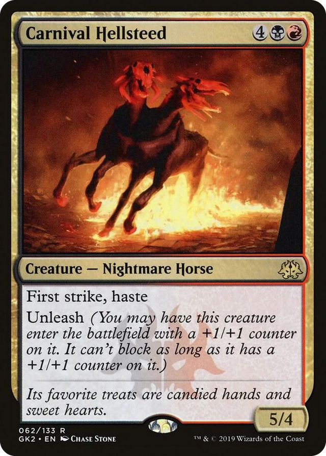 0062 Carnival Hellsteed R Ravnica Allegiance: Guild Kits